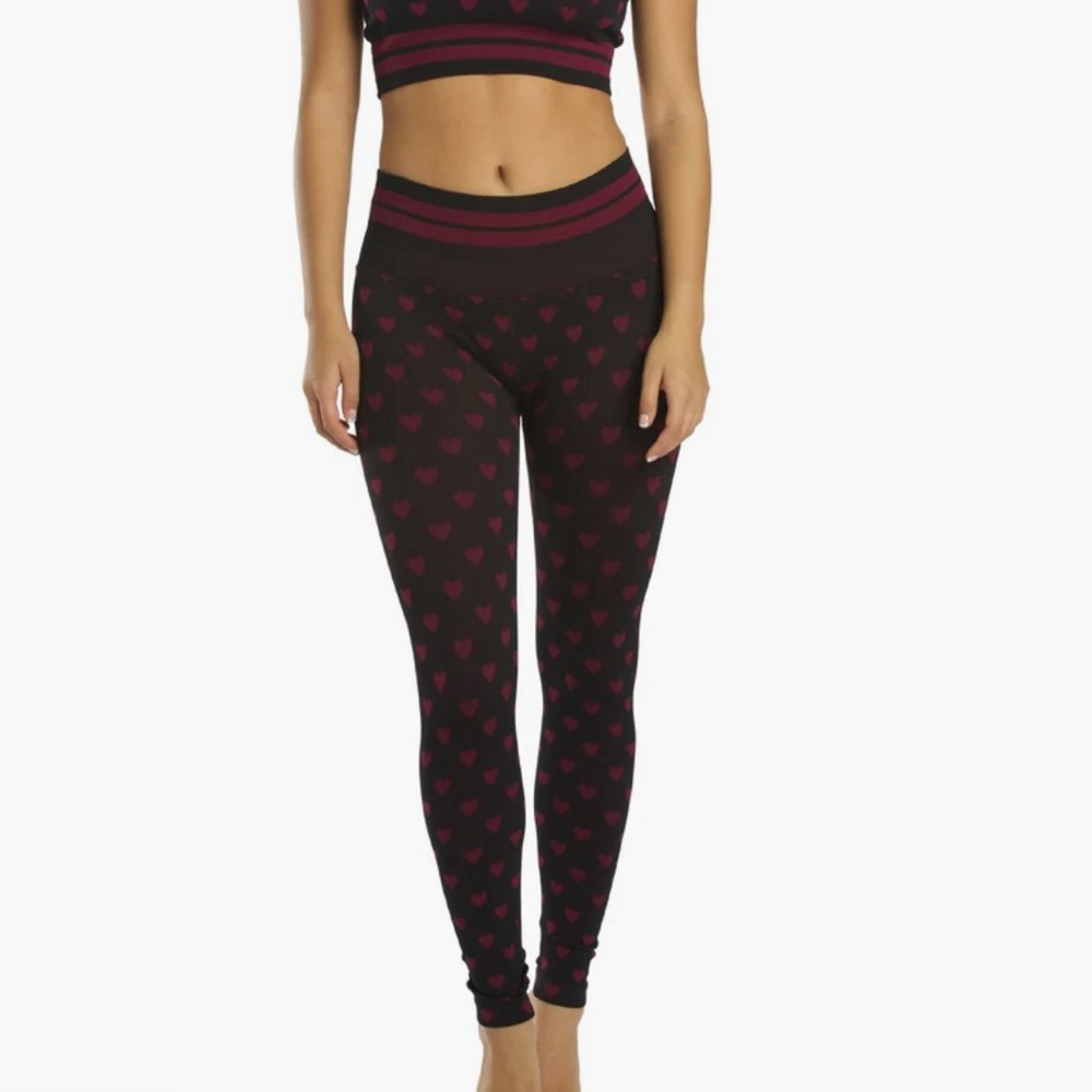 Spiritual Gangster Love Sculpt Jacquard Black legging